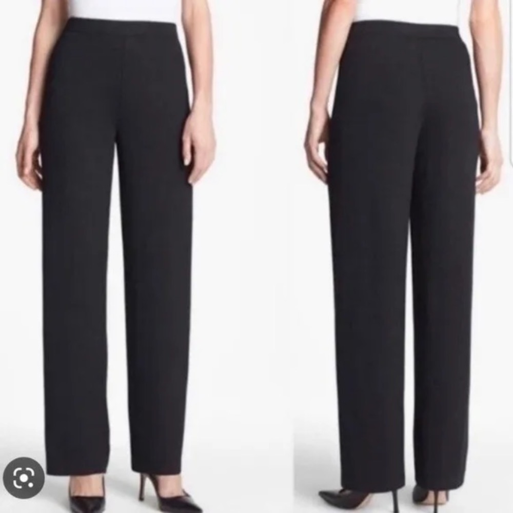 St. John Classic Black Women's Trousers